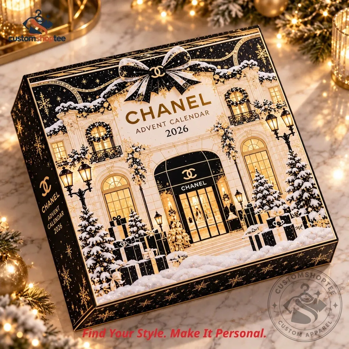 Chanel x Christmas 24-Day Luxury Beauty & Fashion Miniature Advent