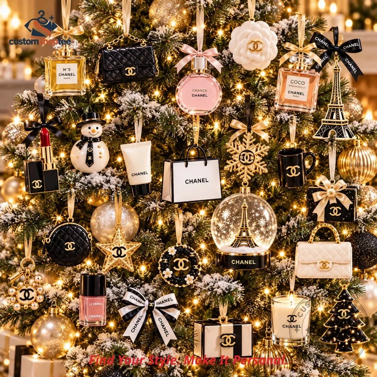 Chanel x Christmas 24-Day Luxury Beauty & Fashion Miniature Advent