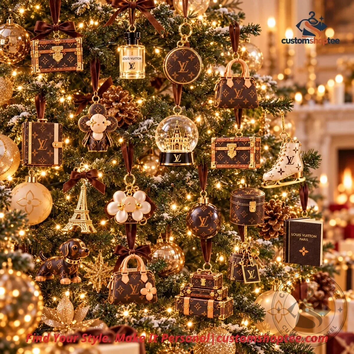Louis Vuitton x Christmas Paris Luxury Trunk 24-Day Miniature