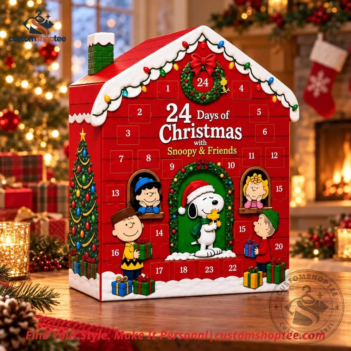 アメコミ PEANUTS Christmas Peanuts x Snoopy Advent Calendar 2026 – 24 Christmas Mini Figures